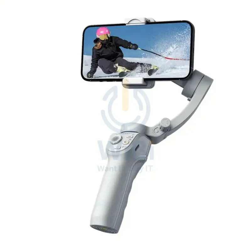 Earldom 3 Axis gimbal Stabilizer Portable Tripod - White