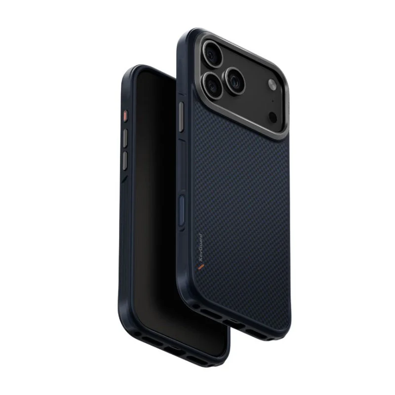 Uniq Hybrid Keva MagClick Case for Apple iPhone 17 Pro Max - Trance Blue