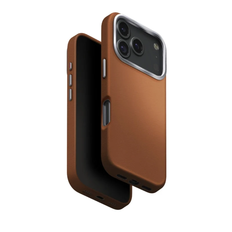 Uniq Hybrid Lyden MagClick Case for Apple iPhone 17 Pro Max - Caramel