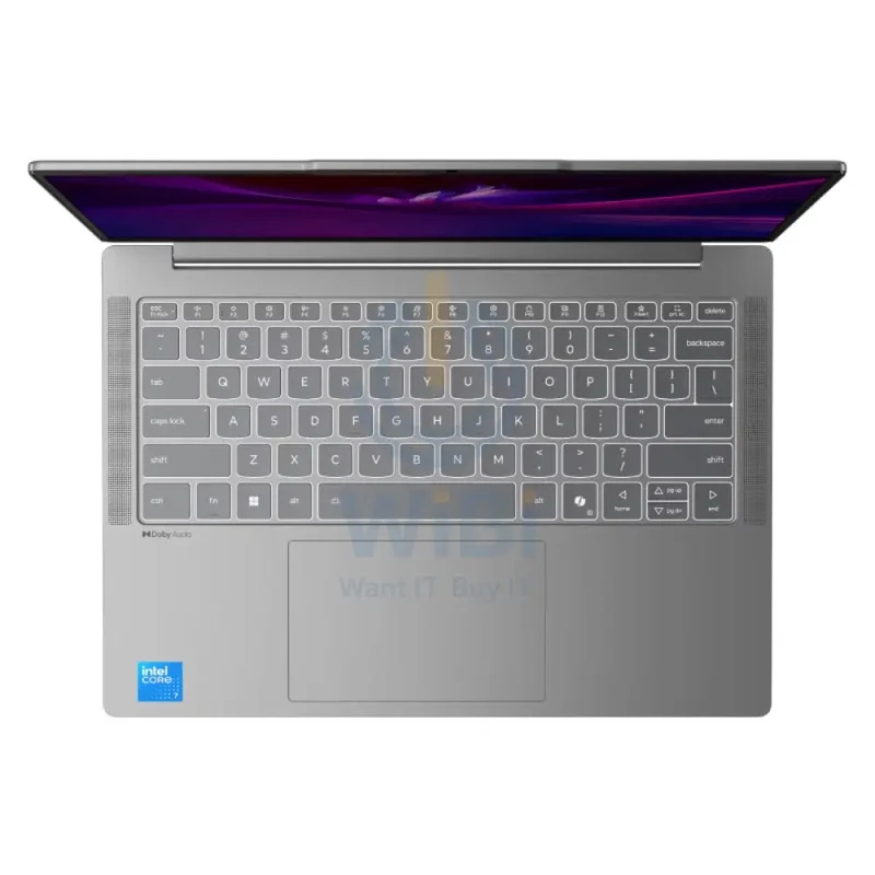 Lenovo IdeaPad Slim 5 Gen 10 - 14" WUXGA OLED / Core 7 240H / 24GB / 512GB (NVMe M.2 SSD) / Win 11 Home / 1YW / Arabic/English / Luna Grey - Laptop