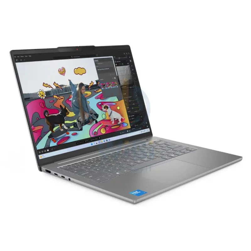 Lenovo IdeaPad Slim 5 Gen 10 - 14" WUXGA OLED / Core 7 240H / 24GB / 512GB (NVMe M.2 SSD) / Win 11 Home / 1YW / Arabic/English / Luna Grey - Laptop