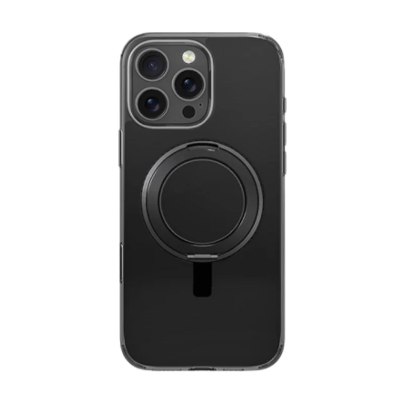 Uniq Swivix MagSafe Case with 360 Rotation Kickstand for iPhone 16 Pro – Carbon Black