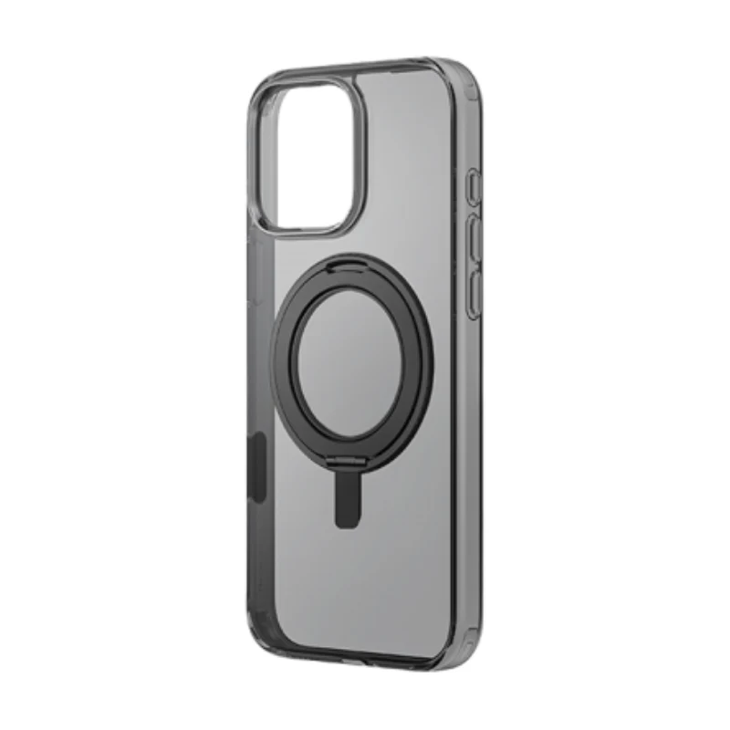 Uniq Swivix MagSafe Case with 360 Rotation Kickstand for iPhone 16 Pro – Carbon Black
