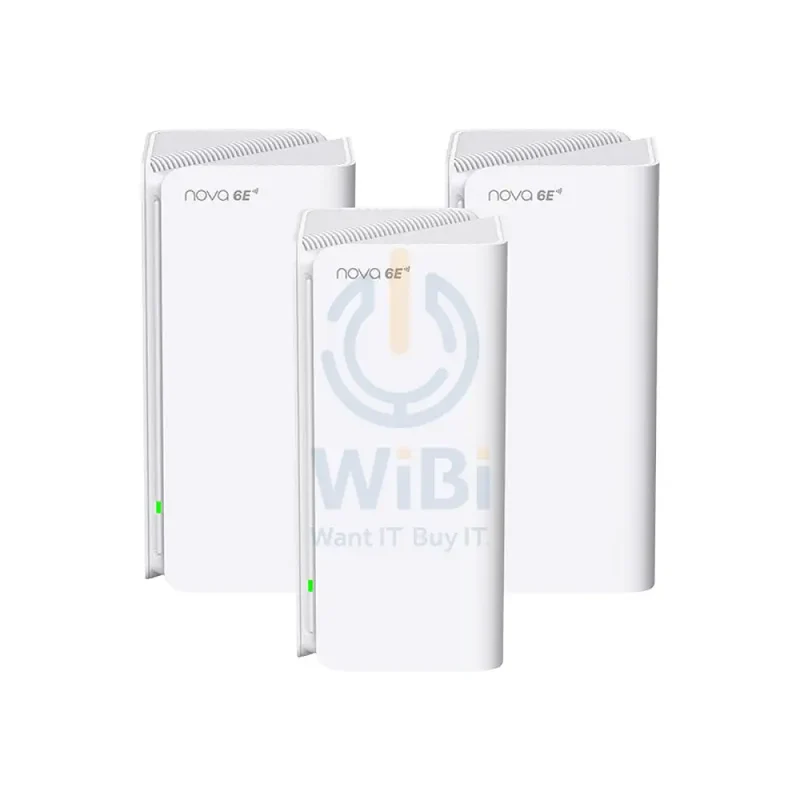 نظام واي فاي ميش تيندا MX21 برو (AXE5700) لتغطية كامل المنزل بتقنية Wi-Fi 6E، تردد 6 جيجاهرتز (2402 ميجابت في الثانية)، منفذ LAN / عبوة من 3 قطع