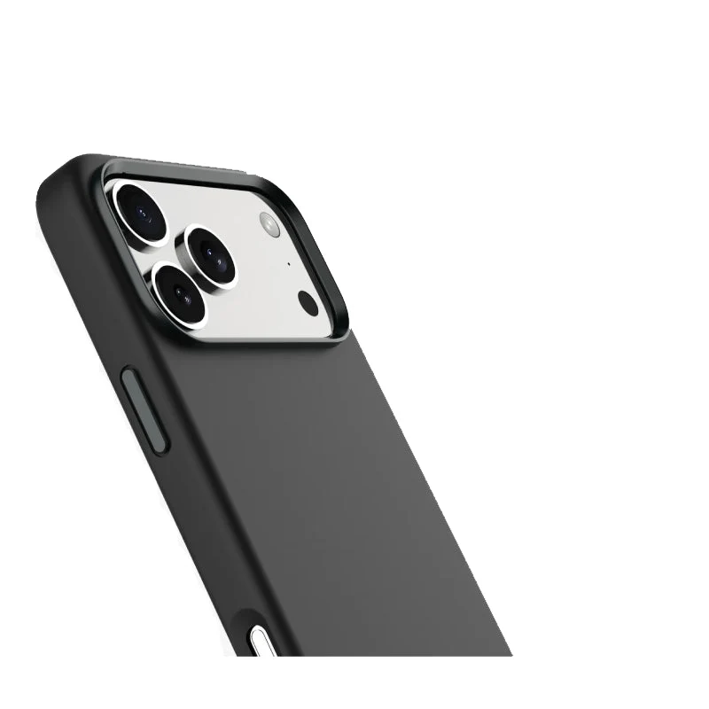 Levelo Iris MagSafe Liquid Silicone Case For Apple iPhone 17 Pro - Black