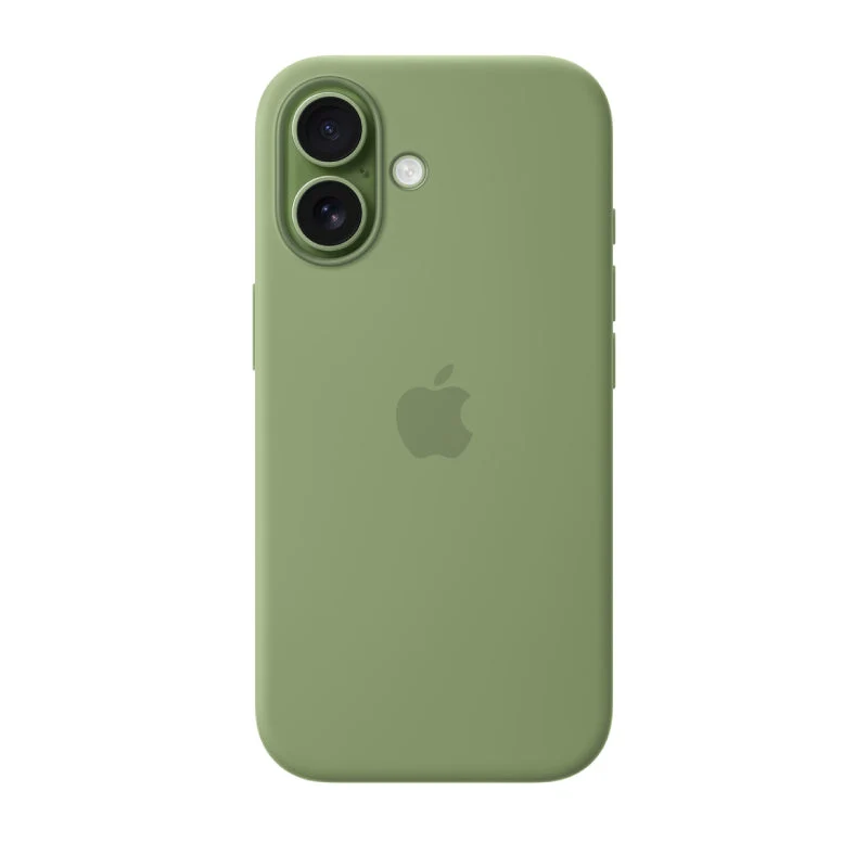 Apple iPhone 17 Silicone MagSafe Case - Light Moss