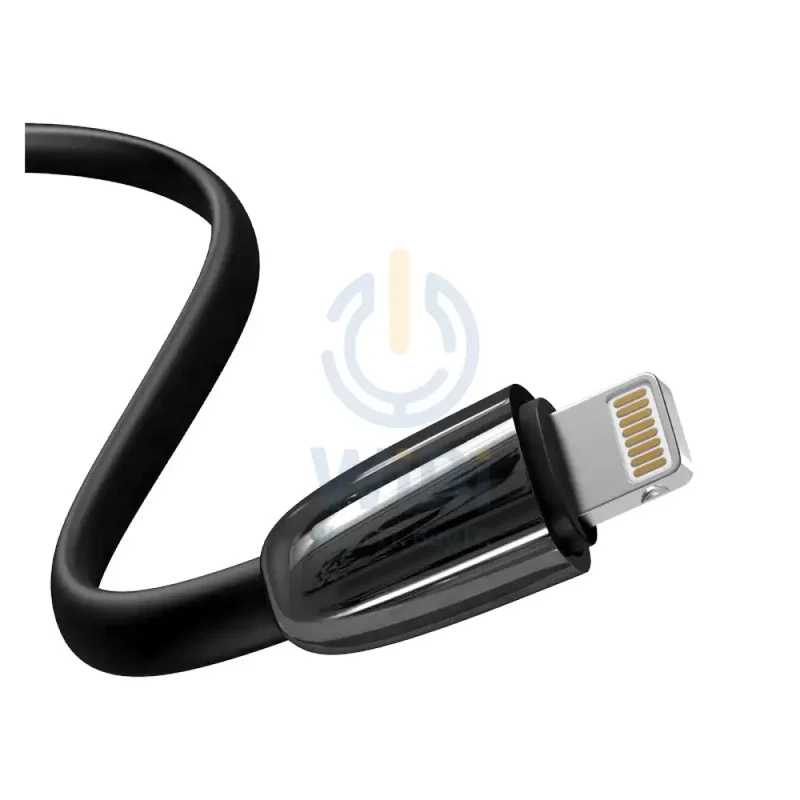 Earldom EC-111i Fast Charger Data Cable - Lightning / 3 Meter / Black