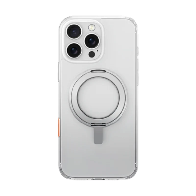 Uniq Swivix MagSafe Case with 360 Rotation Kickstand for iPhone 16 Pro – Lucent Clear