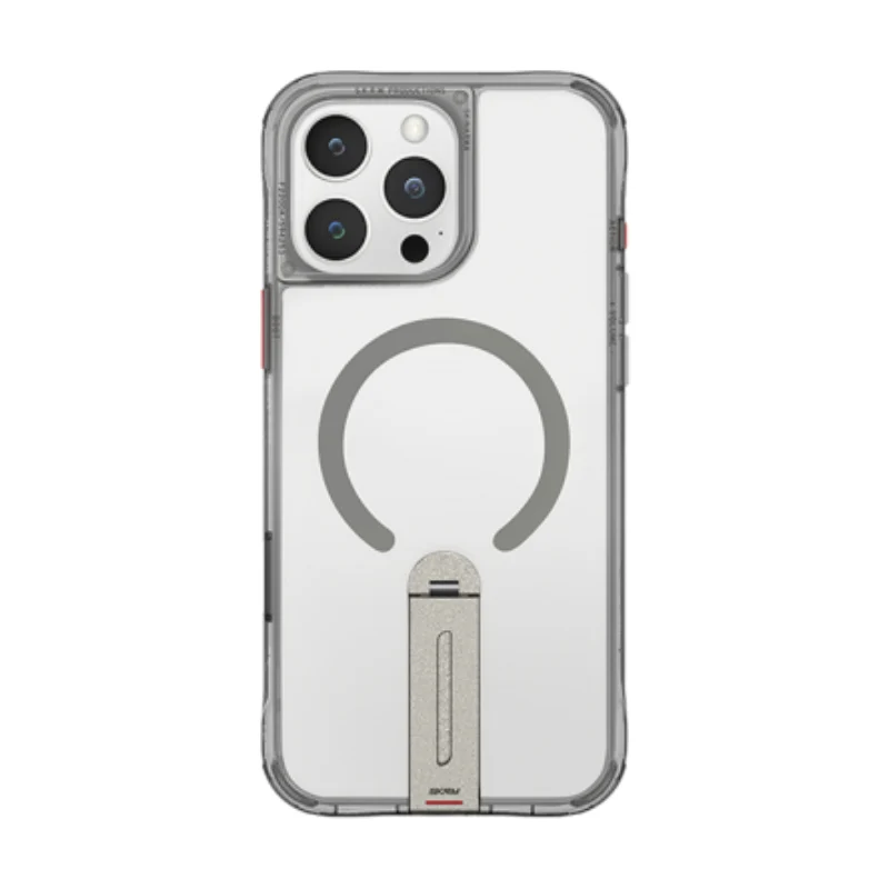 SKINARMA Helix MagSafe Case With 360 Rotating Stand for Apple iPhone 16 Pro (2024) 6.3" - Titanium