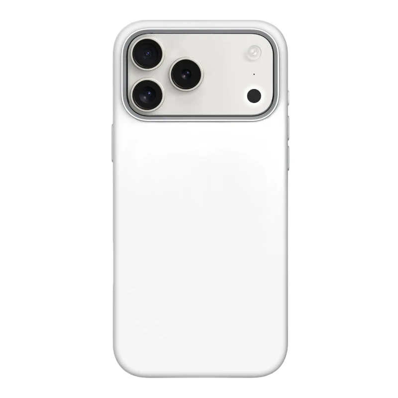 Levelo Iris MagSafe Liquid Silicone Case For Apple iPhone 17 Pro - Silver