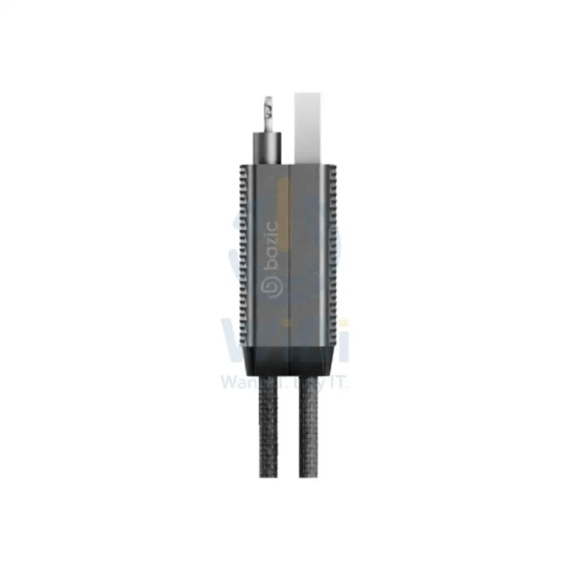 كابل إدخال بيزيك جو تشارج ألو كيبل 4 في 1 - 1 متر / USB-C / USB-A / لايتنينج / أسود
