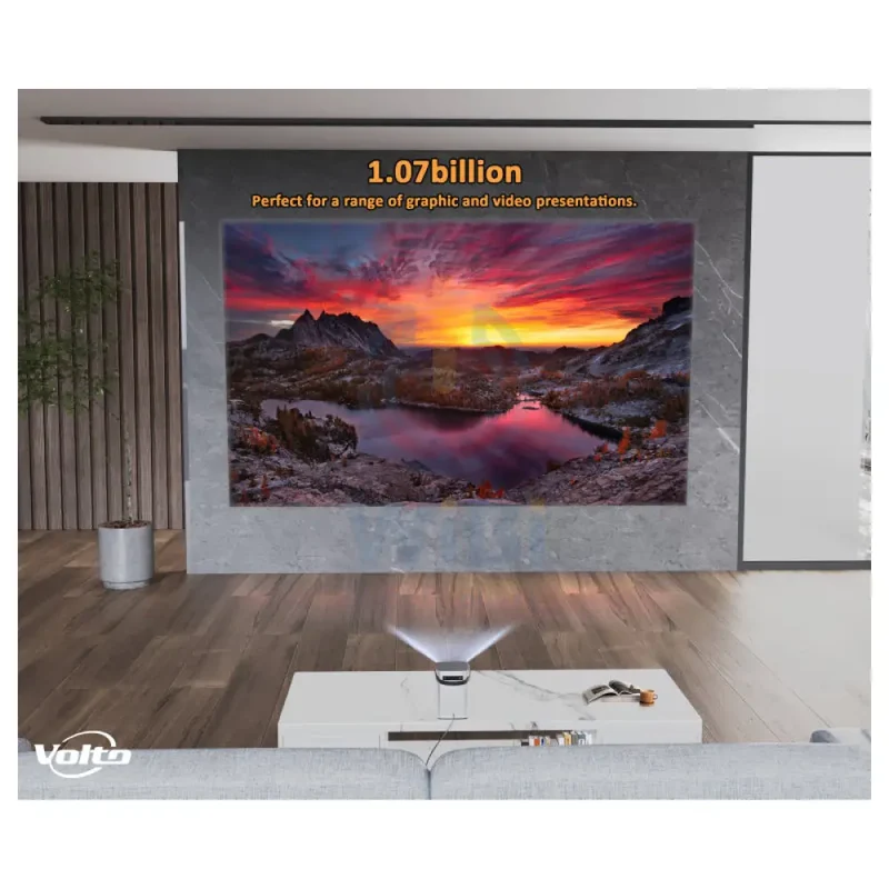 Volto BUDS PLUS S1 FHD Home Projector - 2.69″ LCD / HDMI / USB-A / Audio Port