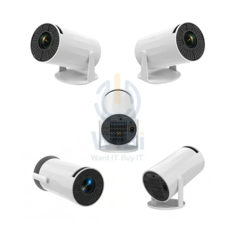 Volto FIRE 502 PRO Mini FHD Projector - 2.69″ LCD / HDMI / USB-A / Audio Port / White