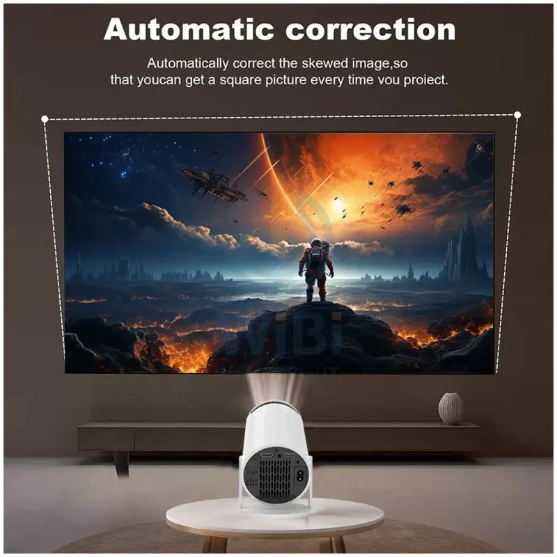 Volto FIRE 502 PRO Mini FHD Projector - 2.69″ LCD / HDMI / USB-A / Audio Port / White
