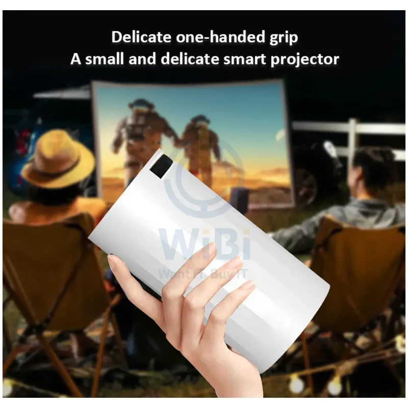 Volto FIRE 502 PRO Mini FHD Projector - 2.69″ LCD / HDMI / USB-A / Audio Port / White
