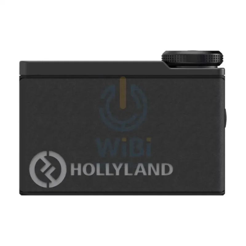 HOLLYLAND LARK MAX Duo with 2 Lavalier Wireless Microphone System - Black