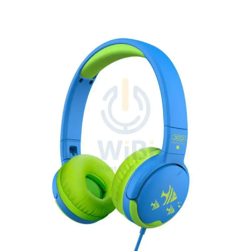 XO EP47 Kids Wired Headphone - Wired / 1.2 Meter / Blue/Green