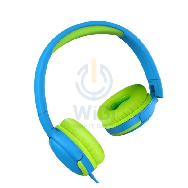 XO EP47 Kids Wired Headphone - Wired / 1.2 Meter / Blue/Green