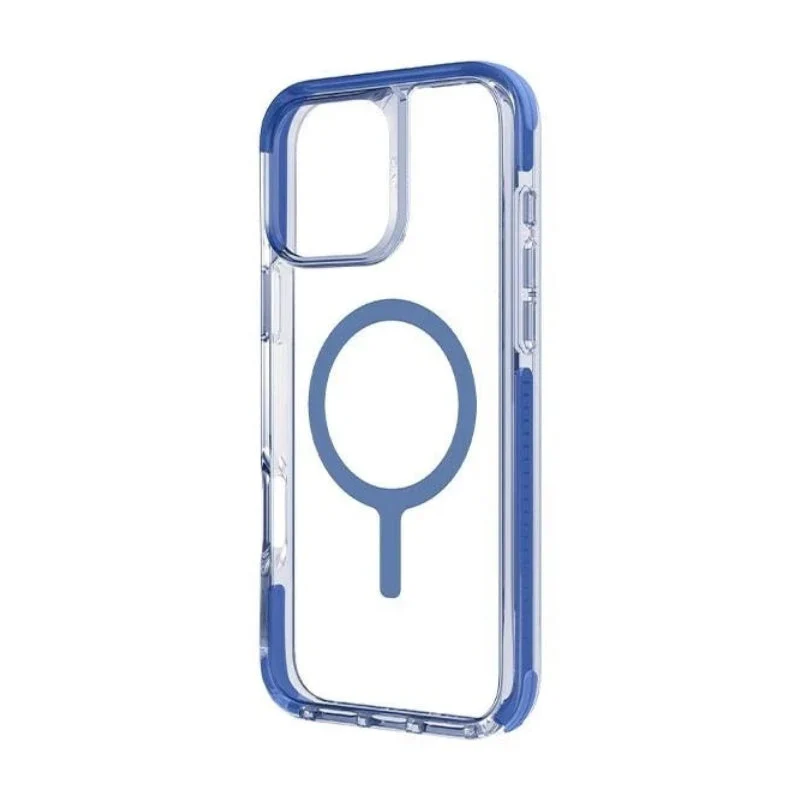 Uniq Hybrid Combat Magsafe Case for iPhone 16 Plus - Pearl Blue