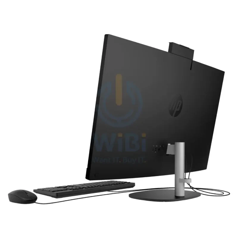 HP 27-CR0011NE AIO PC - i7 / 16GB / 1TB (NVMe M.2 SSD) / 27" FHD Touch / DOS (Without OS) / 1YW / Jet Black - Desktop
