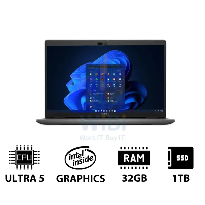 Dell Latitude 3450 - 14.0" FHD / Ultra 5 125U / 32GB / 1TB (NVMe M.2 SSD) / Win 11 Pro / 3YW - Laptop