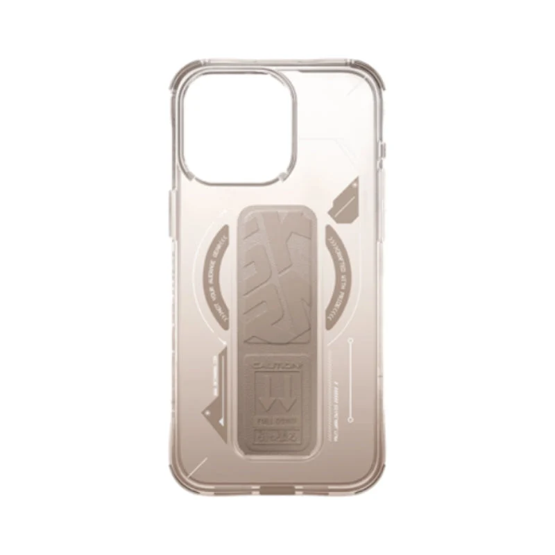 SKINARMA Helio MagSafe Case With Grip Stand For Apple iPhone 16 Pro Max - Gold