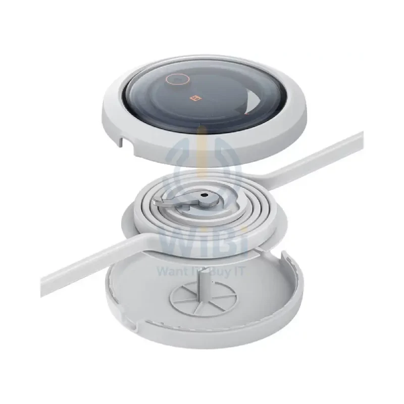 كابل شحن بيسوس فري تو درو، يو إس بي سي / مايكرو يو إس بي / لايتنينج / بقدرة 100 واط / بطول 1.1 متر / أبيض