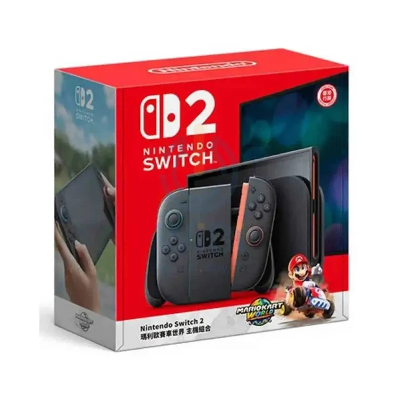 Nintendo Switch 2 Console with Mario Kart World Bundle - Black