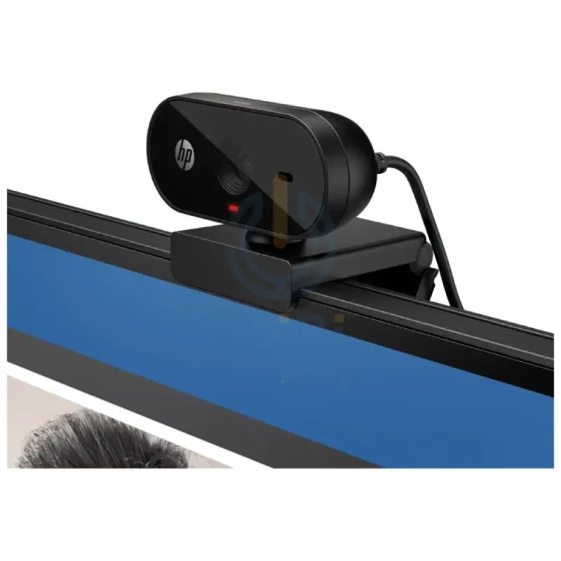 HP 320 FHD Webcam - 5MP / Single Microphone / Wired USB-A Connectivity / Black Color
