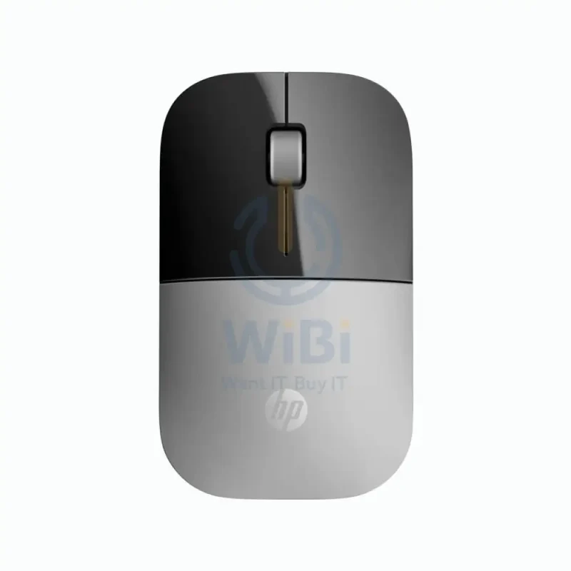 HP Z3700 Wireless Mouse - Up to 1200 dpi / Black/Silver Color
