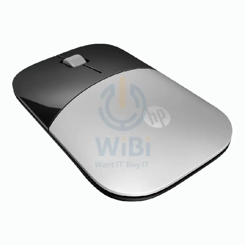 HP Z3700 Wireless Mouse - Up to 1200 dpi / Black/Silver Color
