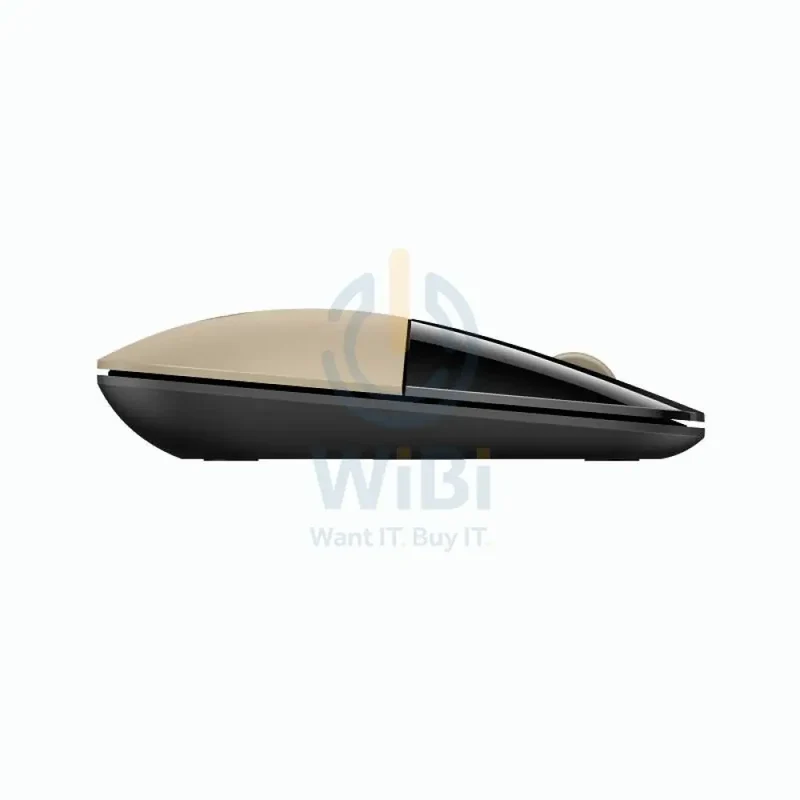 HP Z3700 Wireless Mouse - Up to 1200 dpi / Black/Gold Color