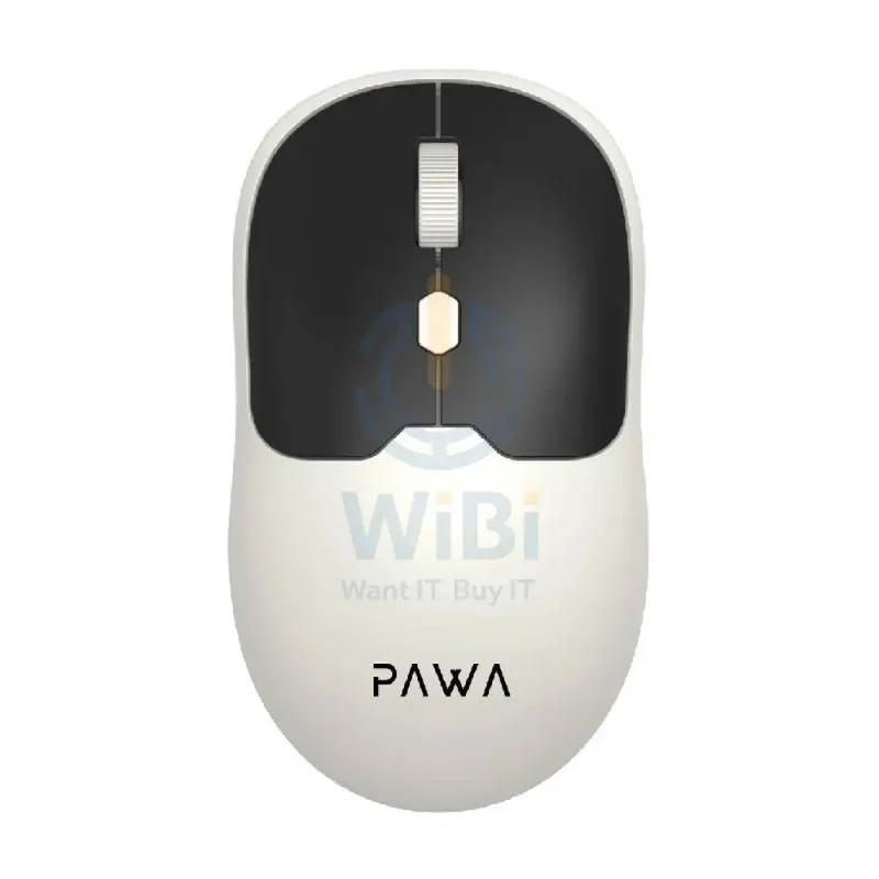 Pawa Dual Mode Wireless Mouse - Wireless / Black/White