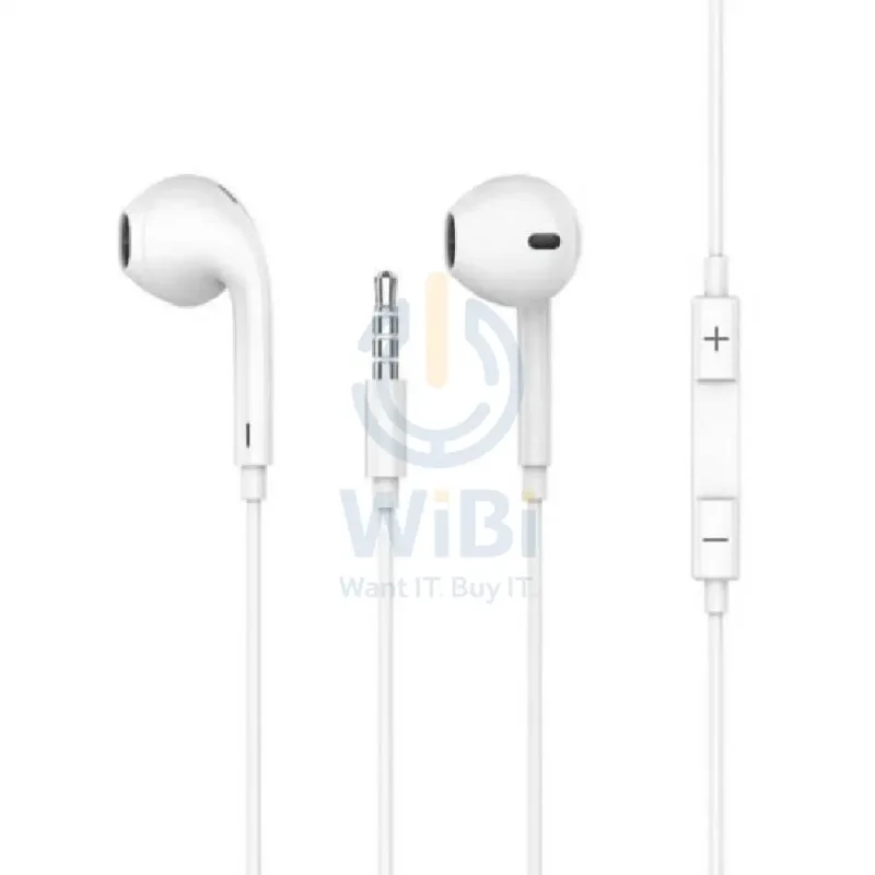 Pawa Chords Series Stereo Wired Earphone - 3.5mm Jack / White