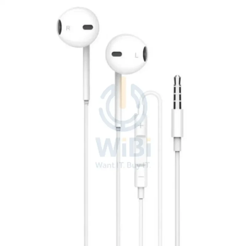 Pawa Chords Series Stereo Wired Earphone - 3.5mm Jack / White