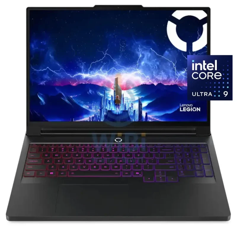 Lenovo Legion Pro 7 Gen 10 AI Gaming PC - 16" WQXGA (2560x1600) OLED / Ultra 9 275HX / 64GB / 2TB (NVMe M.2 SSD) / NVIDIA RTX 5090 24GB GDDR7 2160MHz, 1824 AI TOPS / Win 11 Pro / 1YW / Arabic/English / Eclipse Black / 4 Switchable Keycaps - Laptop