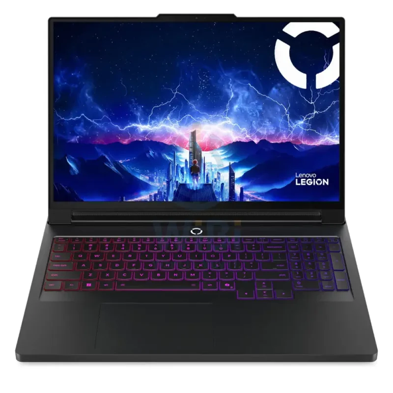 Lenovo Legion Pro 7 Gen 10 AI Gaming PC - 16" WQXGA (2560x1600) OLED / Ultra 9 275HX / 64GB / 2TB (NVMe M.2 SSD) / NVIDIA RTX 5090 24GB GDDR7 2160MHz, 1824 AI TOPS / DOS (Without OS) / 1YW / Arabic/English / Eclipse Black / 4 Switchable Keycaps - Laptop