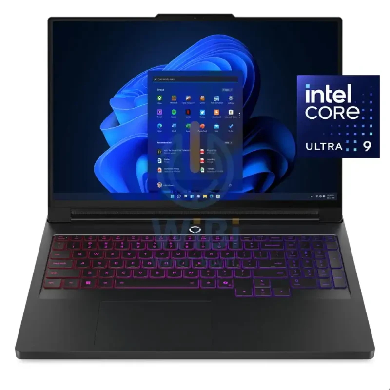 Lenovo Legion - 16" WQXGA / RTX 5070 Ti 12GB VGA / Ultra 9 / 32GB / 2TB (NVMe M.2 SSD) / Eclipse Black