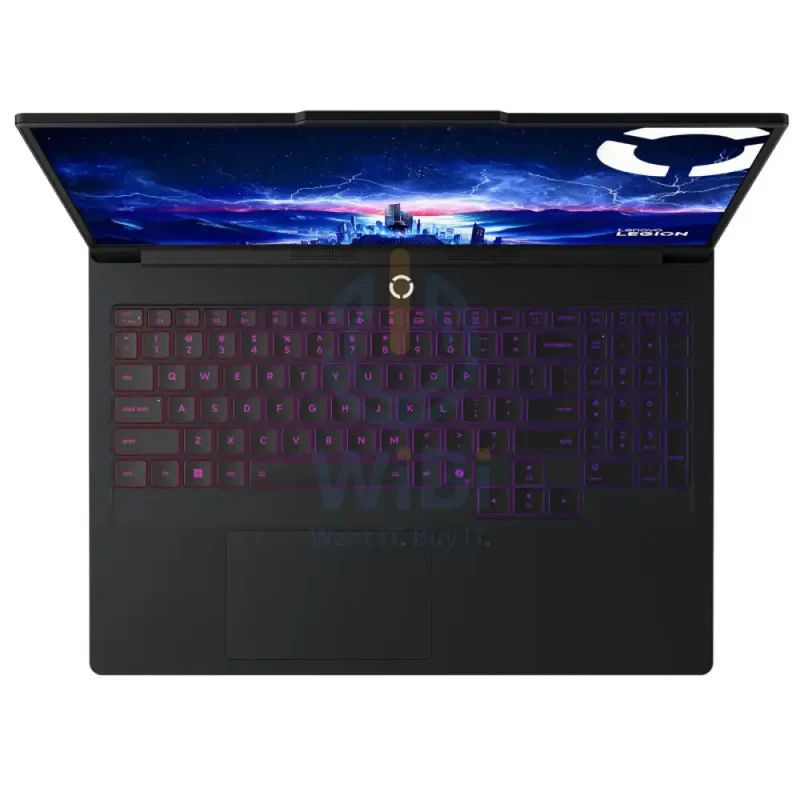 Lenovo Legion - 16" WQXGA / RTX 5070 Ti 12GB VGA / Ultra 9 / 32GB / 2TB (NVMe M.2 SSD) / Eclipse Black