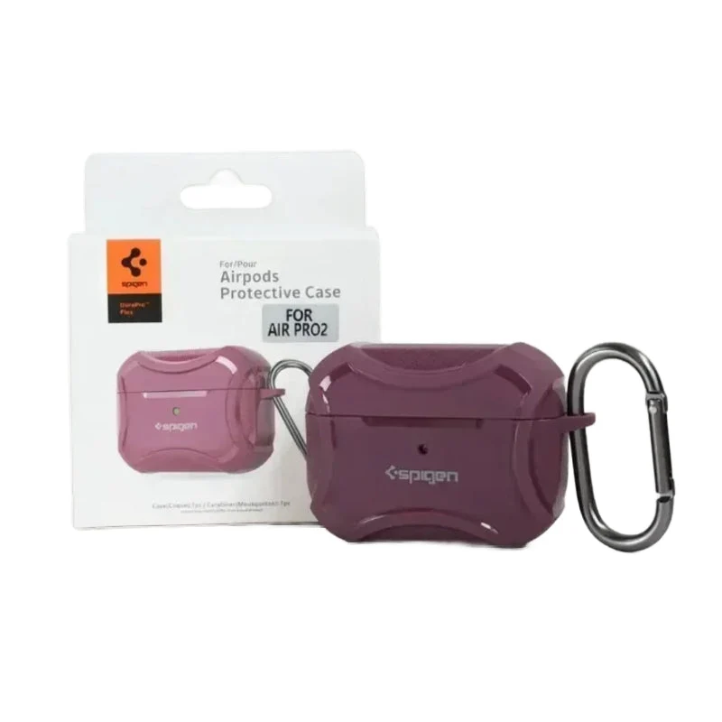 Spigen Apple Airpods 2 Premium case - Plum