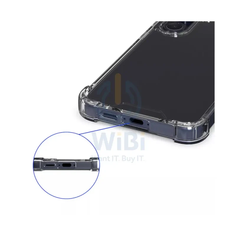 King Kong Anti-Burst Case For Samsung Galaxy S24 FE - Clear