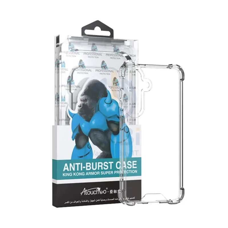 King Kong Anti-Burst Case For Samsung Galaxy S24 FE - Clear