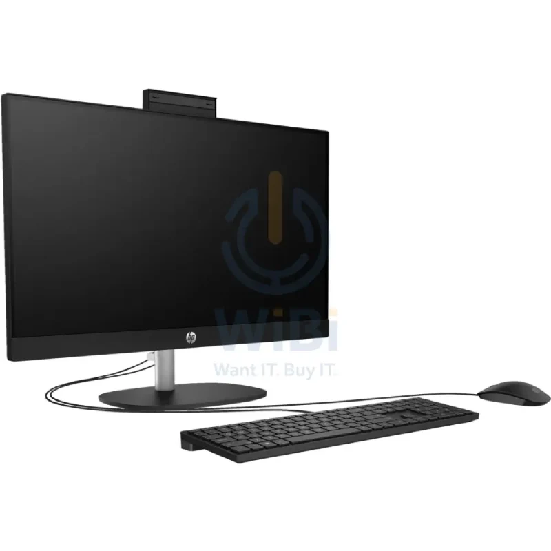 HP 24-CR0041NE AIO PC - 23.8" FHD Non-Touch / i7 / 8GB / 512GB (NVMe M.2 SSD) / Win 11 Pro / 1YW / Jet Black - Desktop