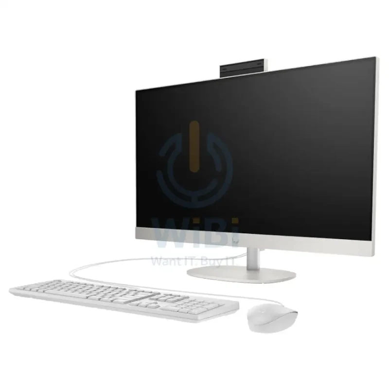 HP 27-CR0010NE AIO PC - i7 / 8GB / 512GB (NVMe M.2 SSD) / 27" FHD Touch / Win 11 Pro / 1YW / Shell White - Desktop