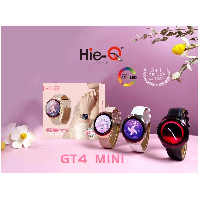 Hie-Q GT4 Mini Smart Watch - Black
