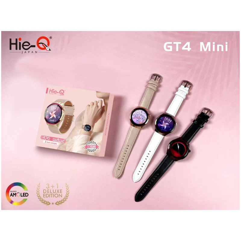 Hie-Q GT4 Mini Smart Watch - Silver