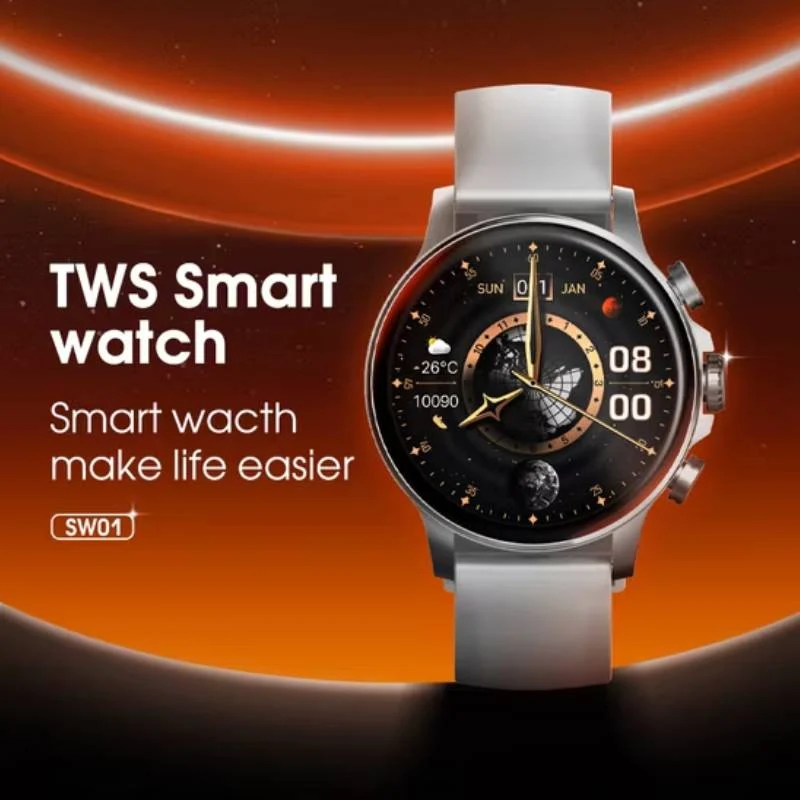 LDNIO SW01 Smart Watch - 1.58” AMOLED / Silver