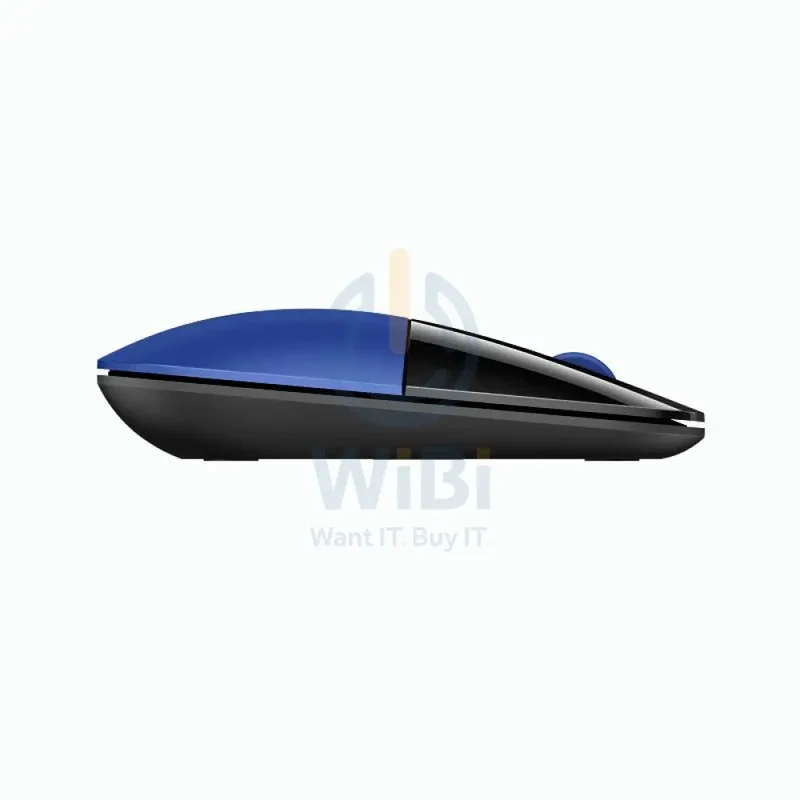 HP Z3700 Wireless Mouse - Up to 1200 dpi / Black/Dragonfly Blue Color