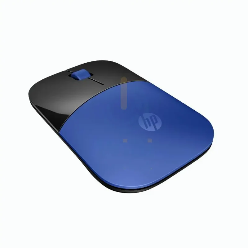 HP Z3700 Wireless Mouse - Up to 1200 dpi / Black/Dragonfly Blue Color