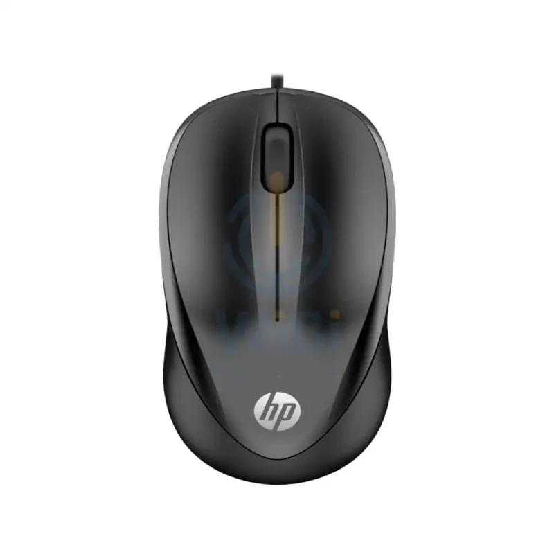 ماوس سلكي إتش بي 1000، حتى 1200 dpi، USB-A، أسود